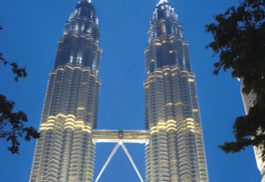 Resa till Malaysia Kuala Lumpur Petronas Twin Towers