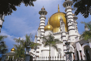 Resa till Malaysia Kuala Lumpur Ubudiah Mosque