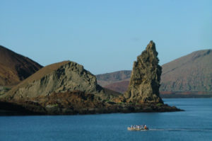 Resa till Ecuador Galapagos Bartolome Island Pinnacle rock